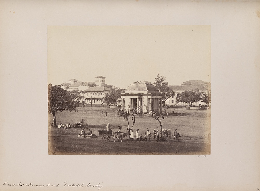 Cornwallis Monument and Secretariat, Bombay