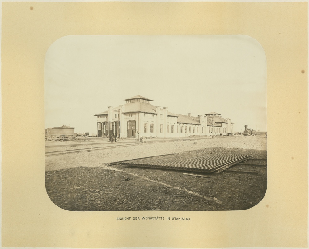 View of the workshop in Stanislau