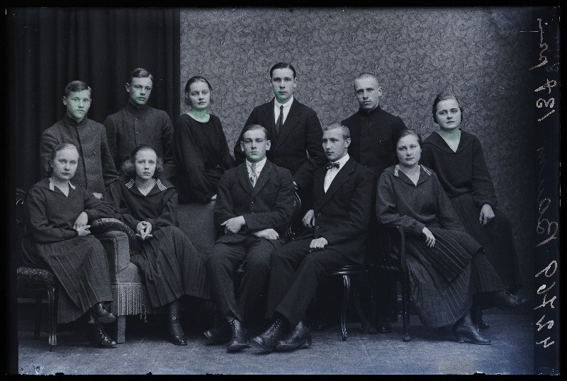 Grupp noori, (foto tellija Baum).