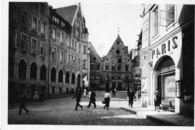 View of the city centre of Tallinn