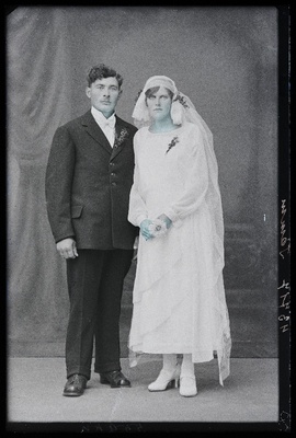 Noorpaar, Hans Tamm abikaasaga.  duplicate photo