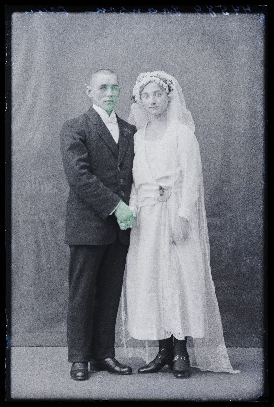 Noorpaar, Hermann Jaanson abikaasaga.