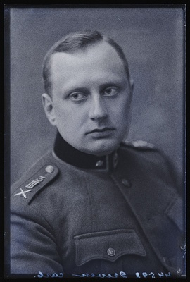 Sõjaväelane, nooremleitnant Greven, 3. Suurtükiväegrupp.  duplicate photo