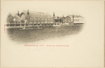 Pariisin maailmannäyttely; Palais de L ́Horticulture  duplicate photo
