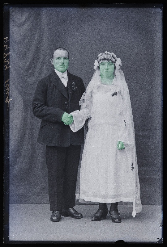 Noorpaar, Peeter Riig abikaasaga.
