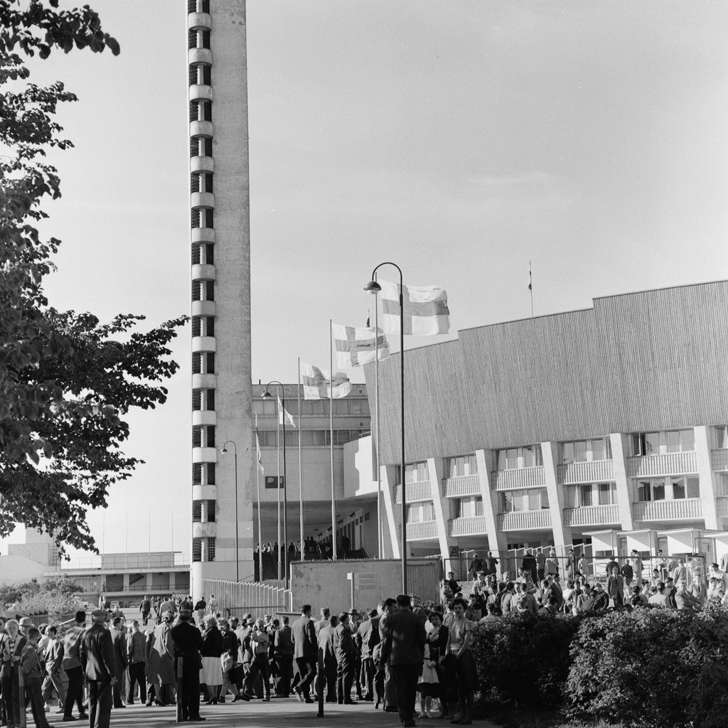 General sports competitions at the Olympic Stadium
