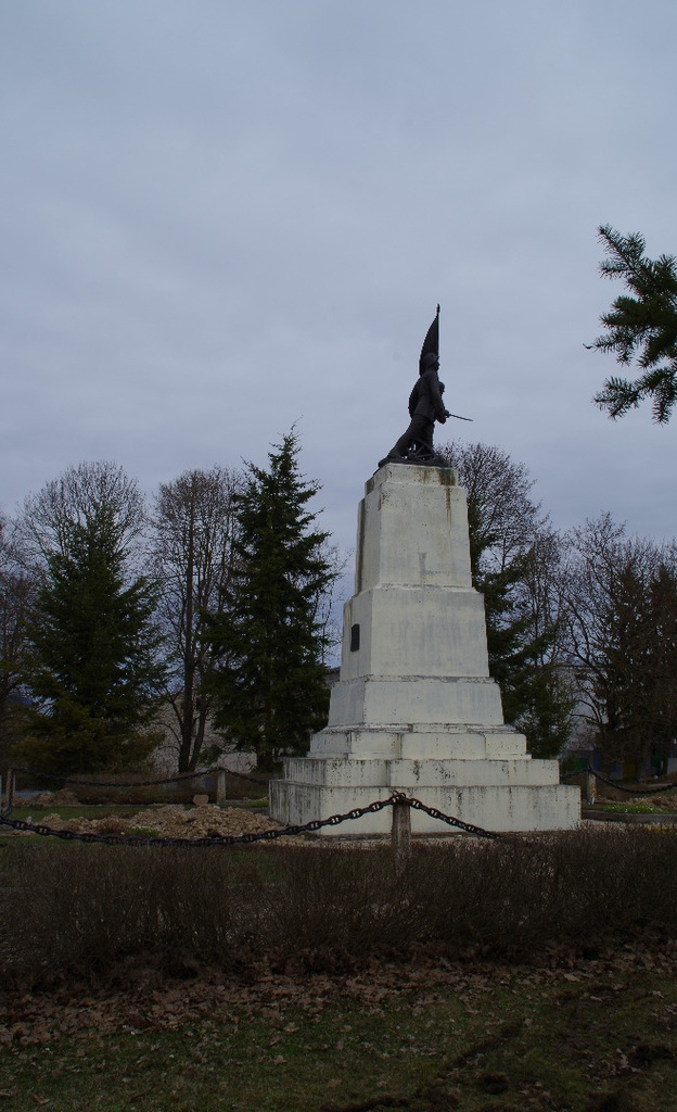 Rakvere, at the memory pillar of the War of Independence rephoto