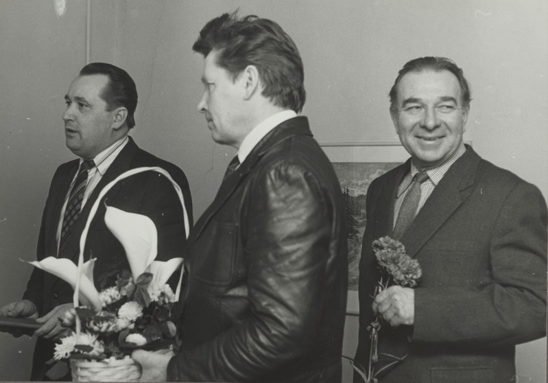 ATK asejuhataja P.Kibe ja Tõuloomade Varumiskoondise Tartu osakonna juhataja R.Peil