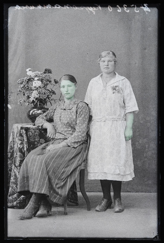 Kaks naist, (foto tellija Kuropatkina).
