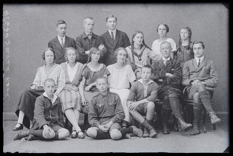 Saksa kooli õpilased.