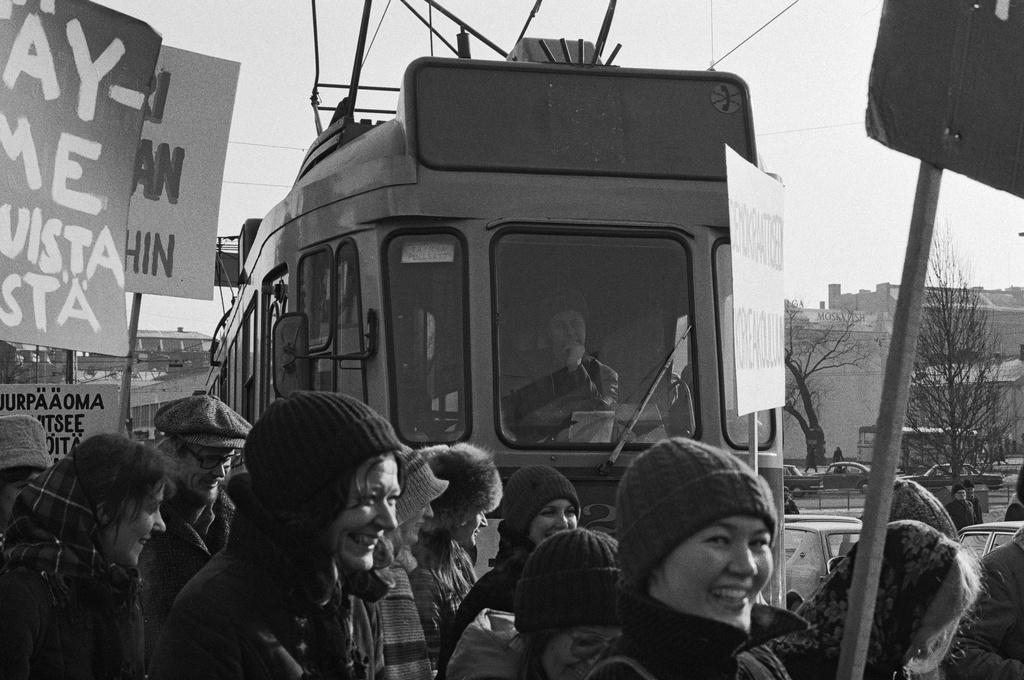 Demonstration in which the student movement required general and equal voting rights (syy) as a criterion for the selection of administrative bodies of universities and higher education institutions