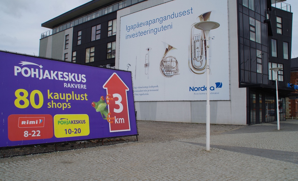 ETKVL Rakvere Tööstuskombinaadi töötajad teel 1. mai paraadile rephoto