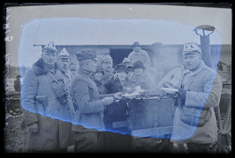 Väliköök Kaitseliidu Sakala maleva manöövrite ajal, (fotonegatiiv ilmutatud 04.11.1926).
