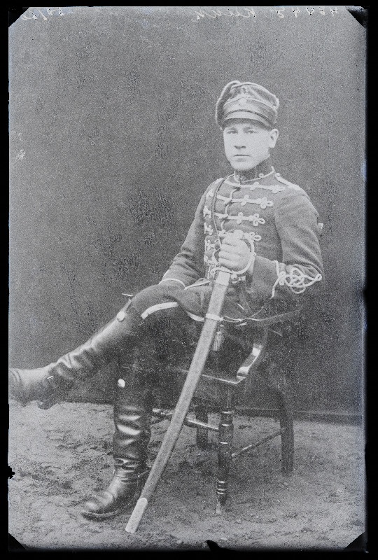 Ratsaväelane, (10.01.1927 fotokoopia, tellija Kukk).