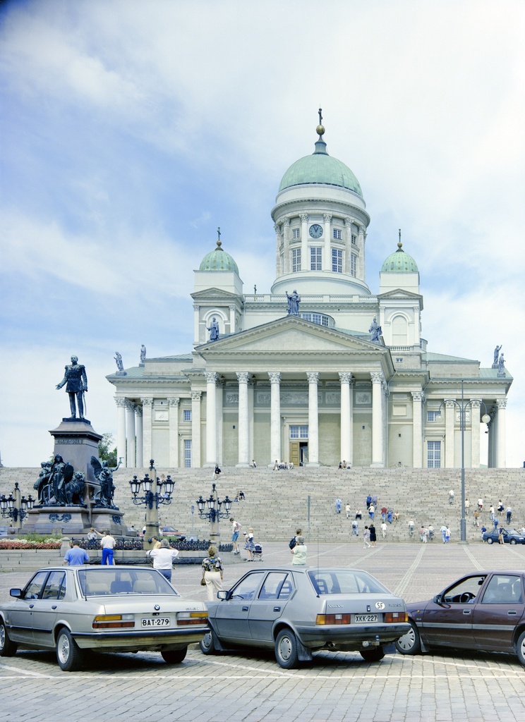 Helsinki Cathedral from the Senate