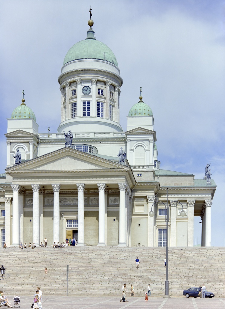 Helsinki Cathedral from the Senate