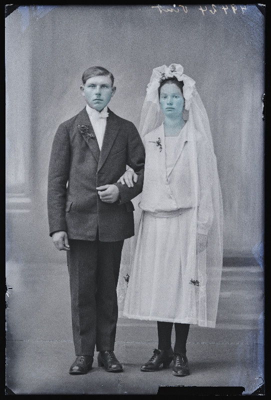 Noorpaar, Jüri Vint abikaasaga.