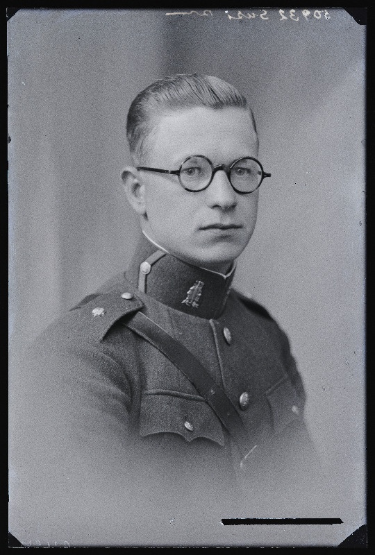 Sakala Jalaväerügemendi nooremleitnant Martin Susi.