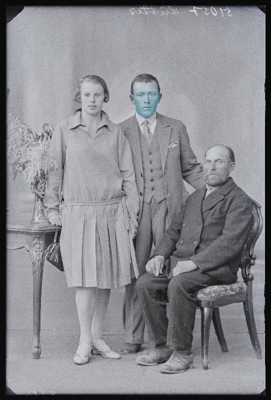 Grupp inimesi, (foto tellija Lütter [Luter]).