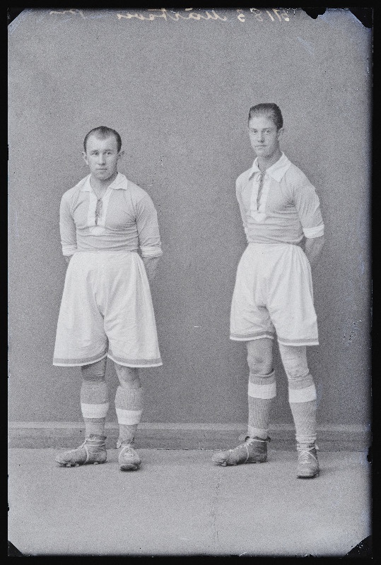 Kaks sportlast, (foto tellija Märtson).