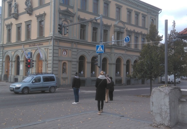 Raekoja plats, pangahoone. Tartu, 1912. rephoto