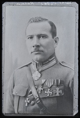 Kaitseliidu ülem kolonel Johannes Roska (Orasmaa), (02.01.1928 fotokoopia).  duplicate photo