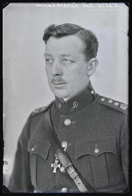 5. Suurtükiväegrupi ülem kolonelleitnant Georg Kirschbaum (Jüri Hellat).  duplicate photo