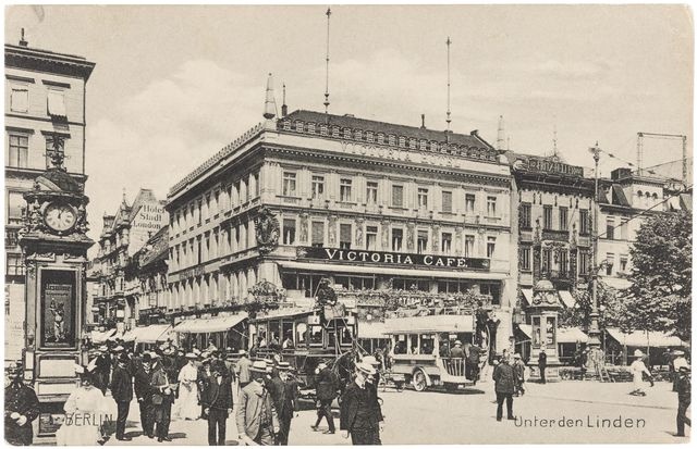 View of Berlin; Unter den Linden