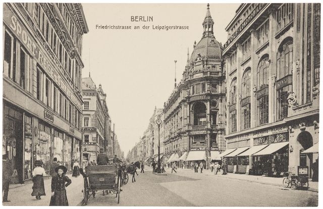 Friedrichstrasse on the Leipzig Strait