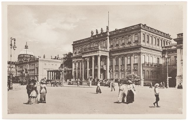 View of Berlin; Cronprinzenpalais