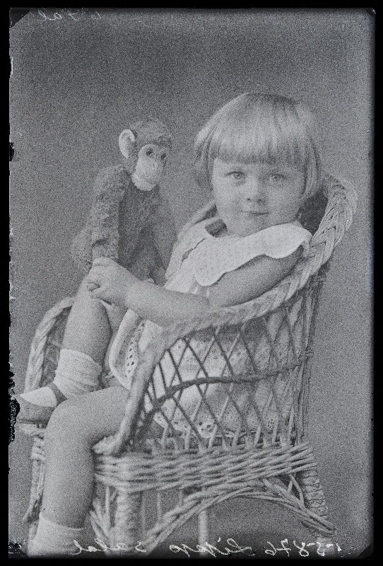 Tüdruk mänguahviga, (foto tellija Lipp).