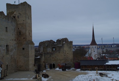 Rakvere lossi varemed rephoto