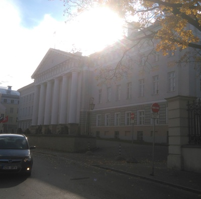 Tartu Riiklik Ülikool. rephoto