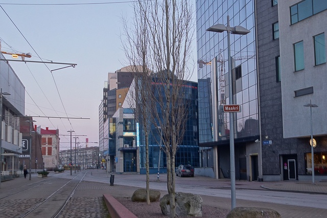 The corner of Tartu mnt and Maneeži Street rephoto
