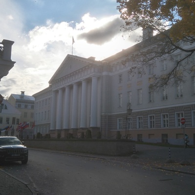 Tartu Riiklik Ülikool. rephoto