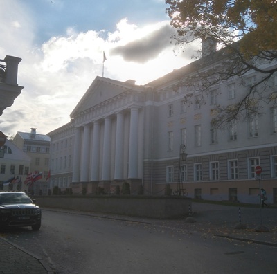 Tartu Riiklik Ülikool. rephoto