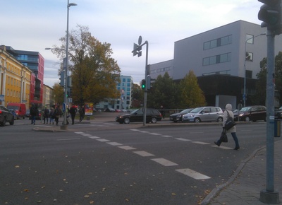 Real school in Kalev and Riga t. corner in Tartu rephoto