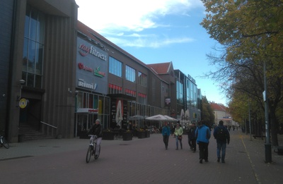 Aleksandri Street in Tartu rephoto