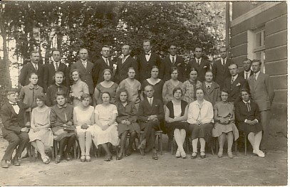 foto, Koeru haridusseltsi laulukoor 1928.a.