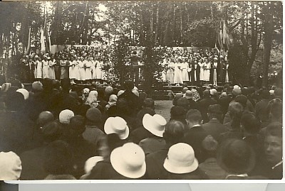foto, Koeru laulupäeval 1934.a.