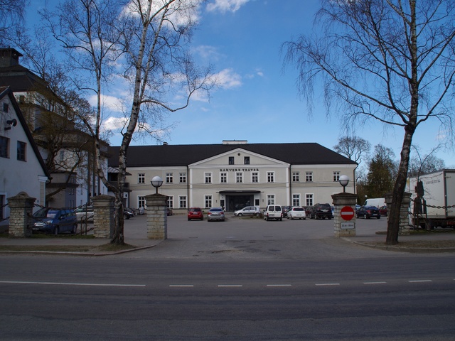 Rakvere Manor (Wesenberg), a gentleman house before rebuilt. Rakvere khk rephoto