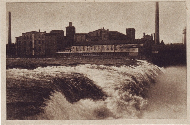 postkaart, Narva kosk
