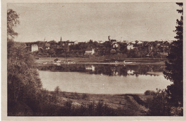 postkaart, Viljandi, järv