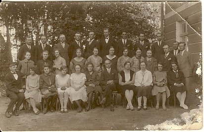 foto, Koeru Haridusseltsi laulukoor 1927.a. paiku