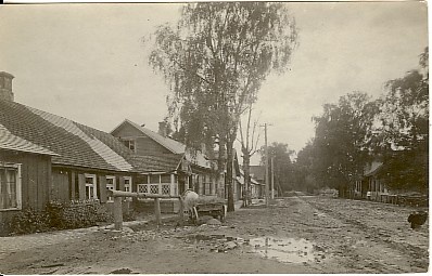 foto, Koeru alevik enne põlemist 1924.a.