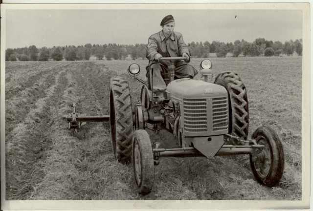 foto, kartuli muldamine Bolševiku kolhoosis 1953.a.