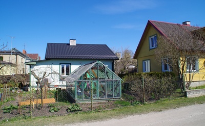 Rakvere, vaade Pauluse kirikule rephoto