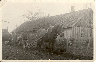 foto, Pleesi talu 1920-ndatel a.