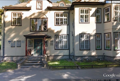 Elamu Tallinnas, vaade. Arhitekt Ernst Kühnert, Jacques Rosenbaum rephoto
