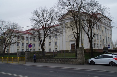 Tallinn, V.Kingissepa Street 68, 23rd high school. rephoto